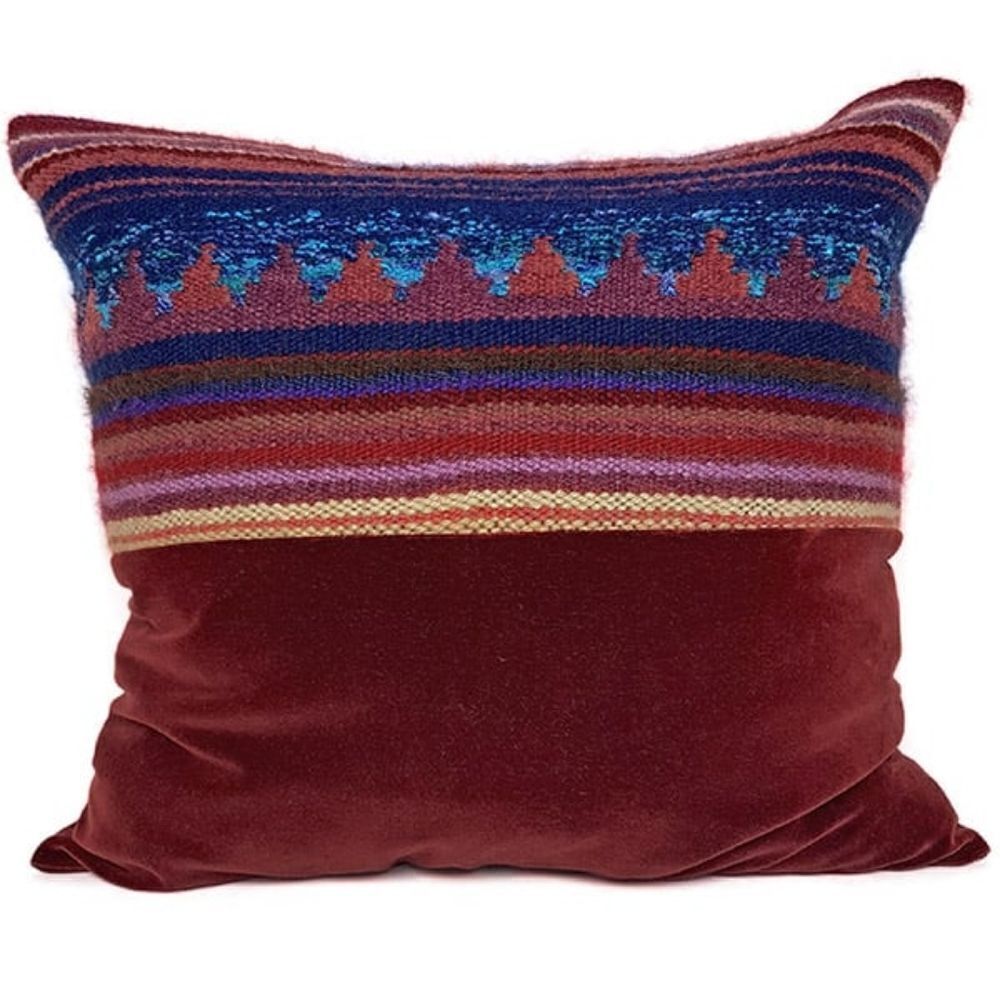 The Jewel Hand Woven Throw Pillow
